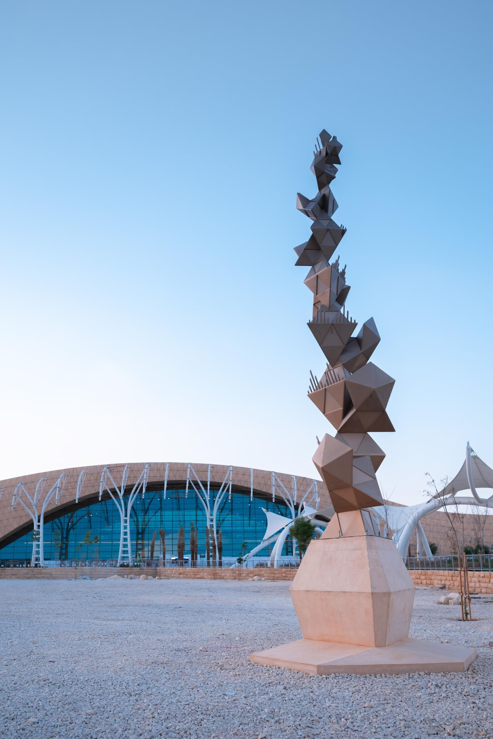 Riyadh Art Adds Seven Monumental Sculptures by Saudi Artist Mohammed Al Saleem to Its Permanent Collection