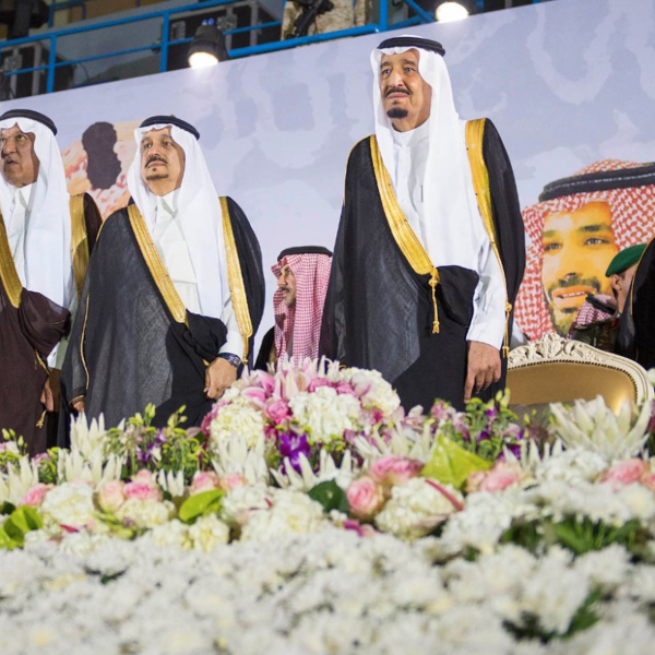 خادم الحرمين الشريفين رعى حفل أهالي منطقة الرياض للاحتفاء بتوليه مقاليد الحكم