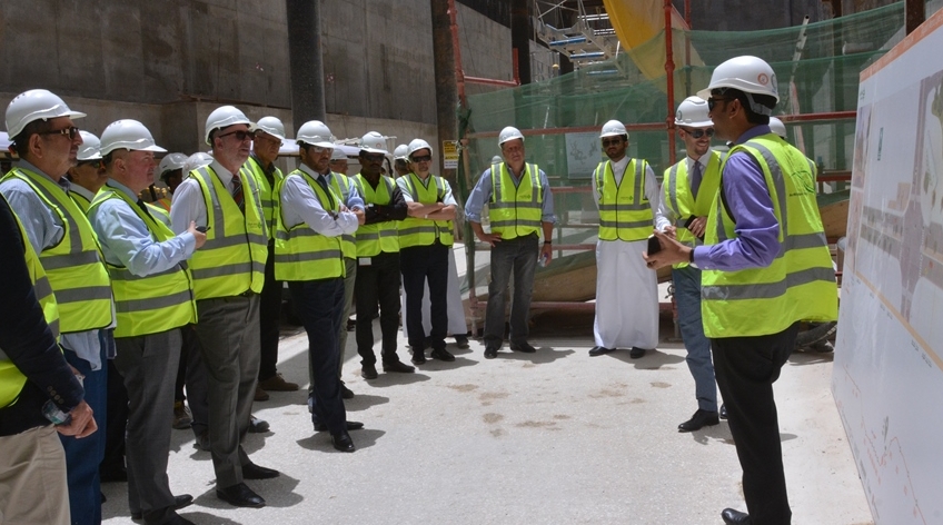 30 Ambassadors visit Riyadh Metro TBMs