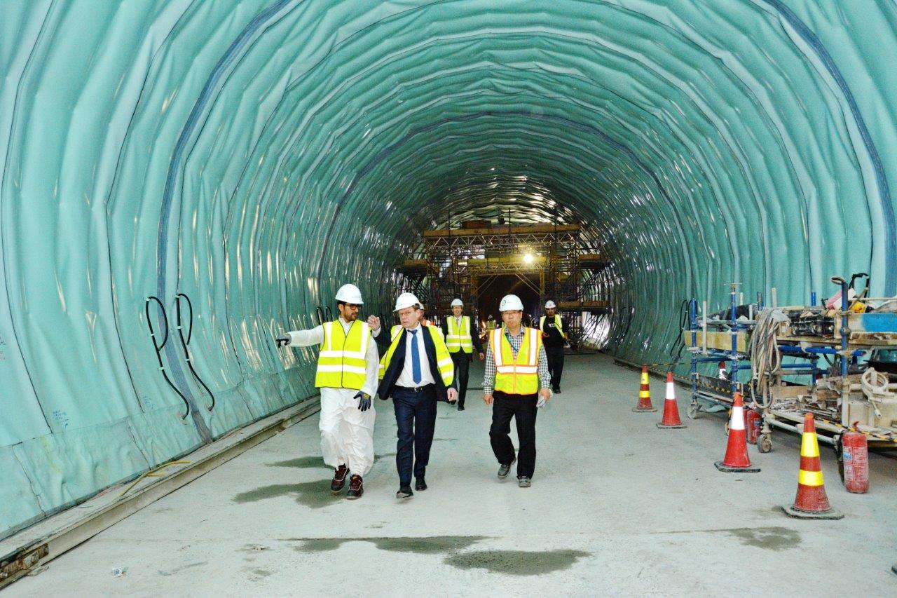 German parliamentary delegation visits Riyadh Metro project