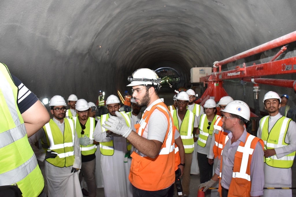 A delegation from Ekhaa Foundation Visits Riyadh Metro Project