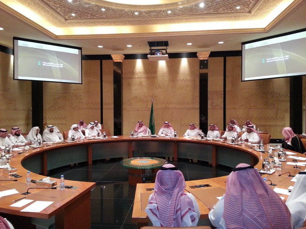 ‏أعضاء مجلس منطقة الرياض يطلعون على خطط وبرامج هيئة تطوير الرياض