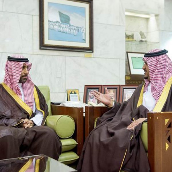 سمو نائب أمير منطقة الرياض يستقبل الرئيس التنفيذي للهيئة الملكية لمدينة الرياض