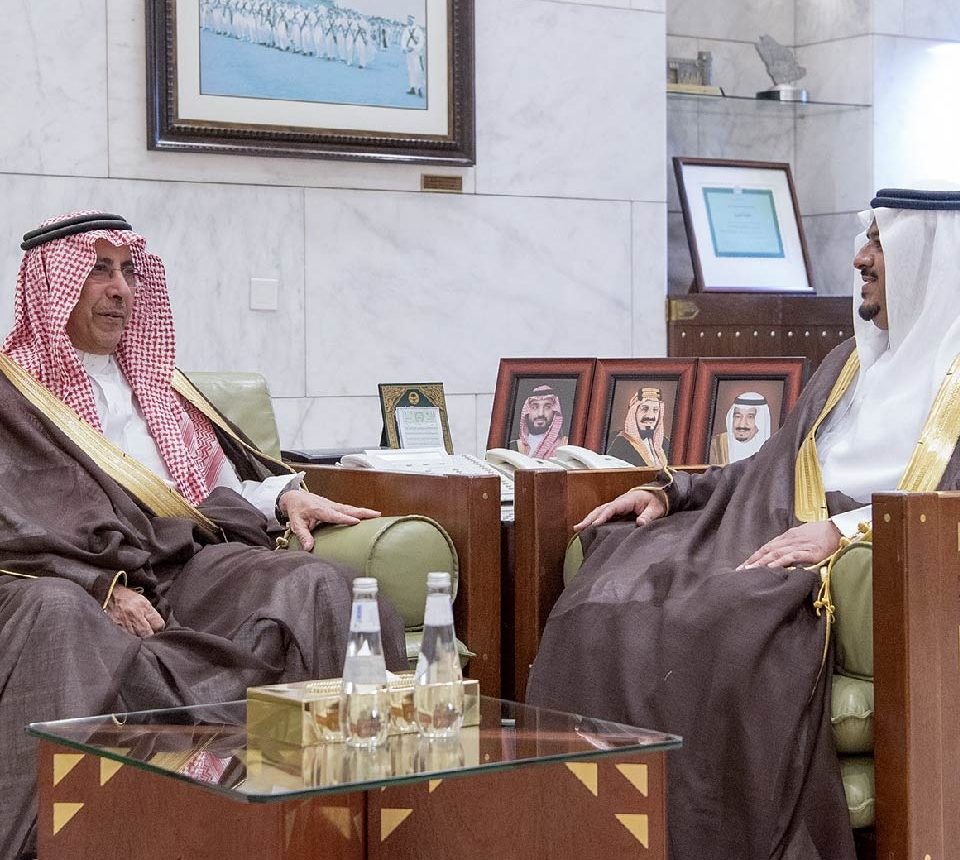 سمو نائب أمير منطقة الرياض يستقبل المهندس السلطان
