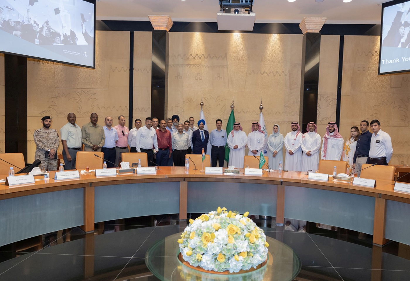 RCRC receives high-level delegation from National Defense College in New Delhi