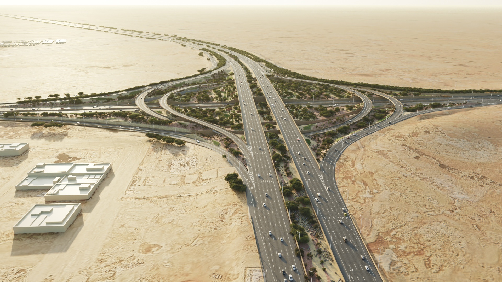 مشروع تنفيذ الطريق الدائري الجنوبي الثاني