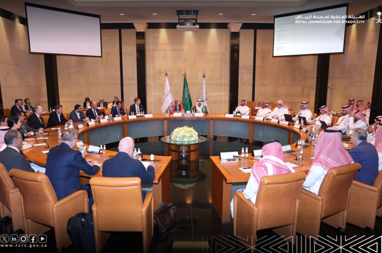 سفيرة مملكة السويد تزور الهيئة الملكية لمدينة الرياض