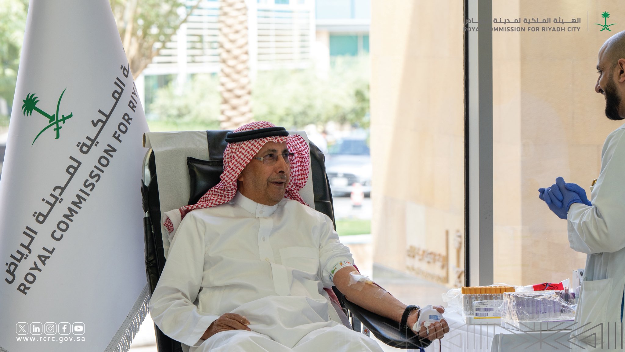 Inspired by HRH the Crown Prince’s Initiative, RCRC Launches Blood-Donation Campaign