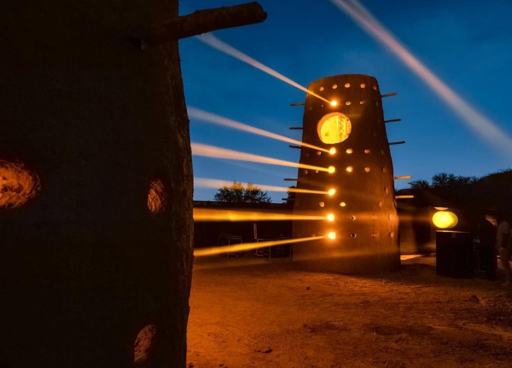 Highlights from past Noor Riyadh light-art installations