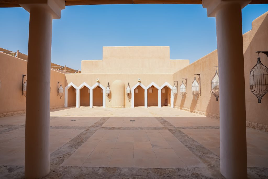 مسجد الحلة التاريخي بمدينة الرياض