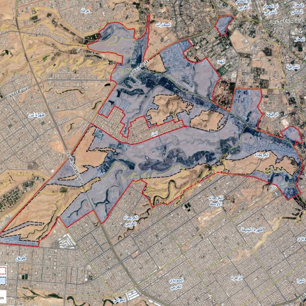 RCRC Lifts Development Restrictions on 33.24 km² in Western Riyadh