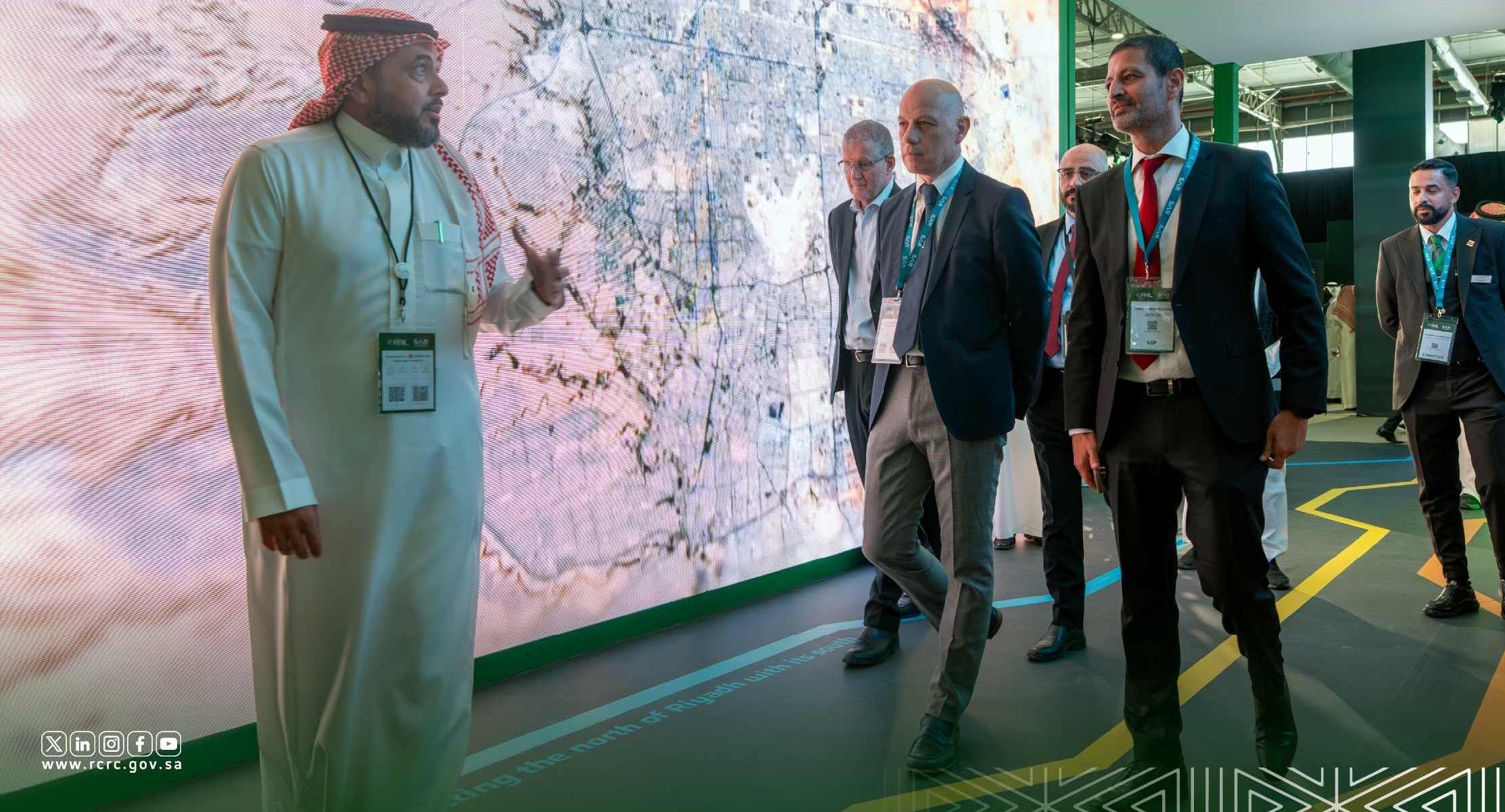 النقل العام لمدينة الرياض يشارك في المعرض والمؤتمر السعودي الدولي للخطوط الحديدية 2025 