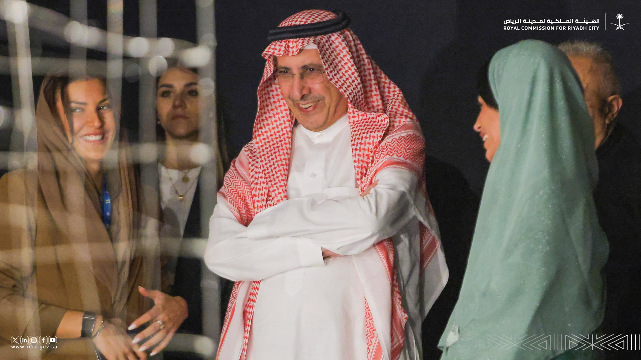 RCRC CEO Visits “Noor Riyadh” Festival