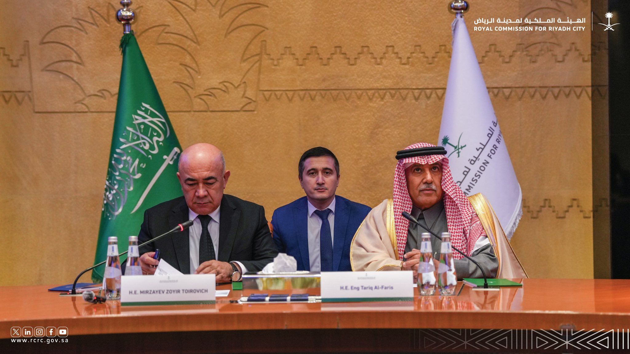 وفد من أوزبكستان يزور الهيئة الملكية لمدينة الرياض ويطّلع على تجربتها في التطوير الحضري للعاصمة 