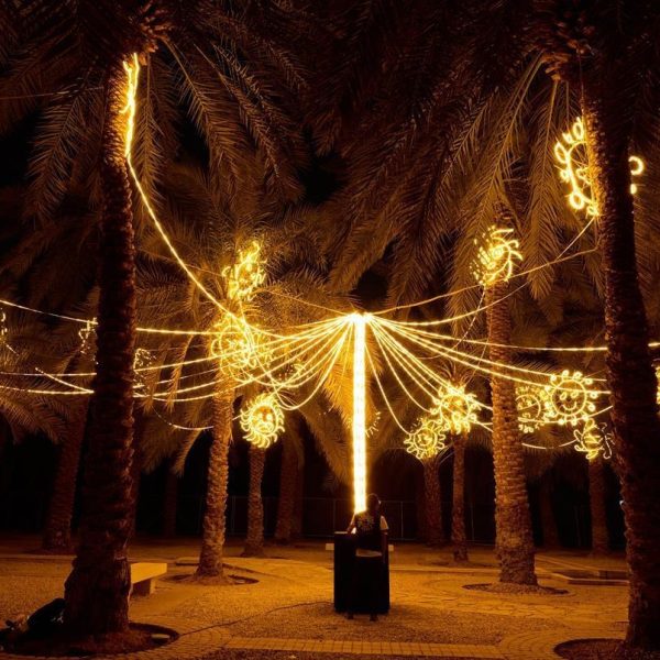 Sultan Bin Abdulaziz Humanitarian City Children’s Drawings Light Up “Noor Riyadh”