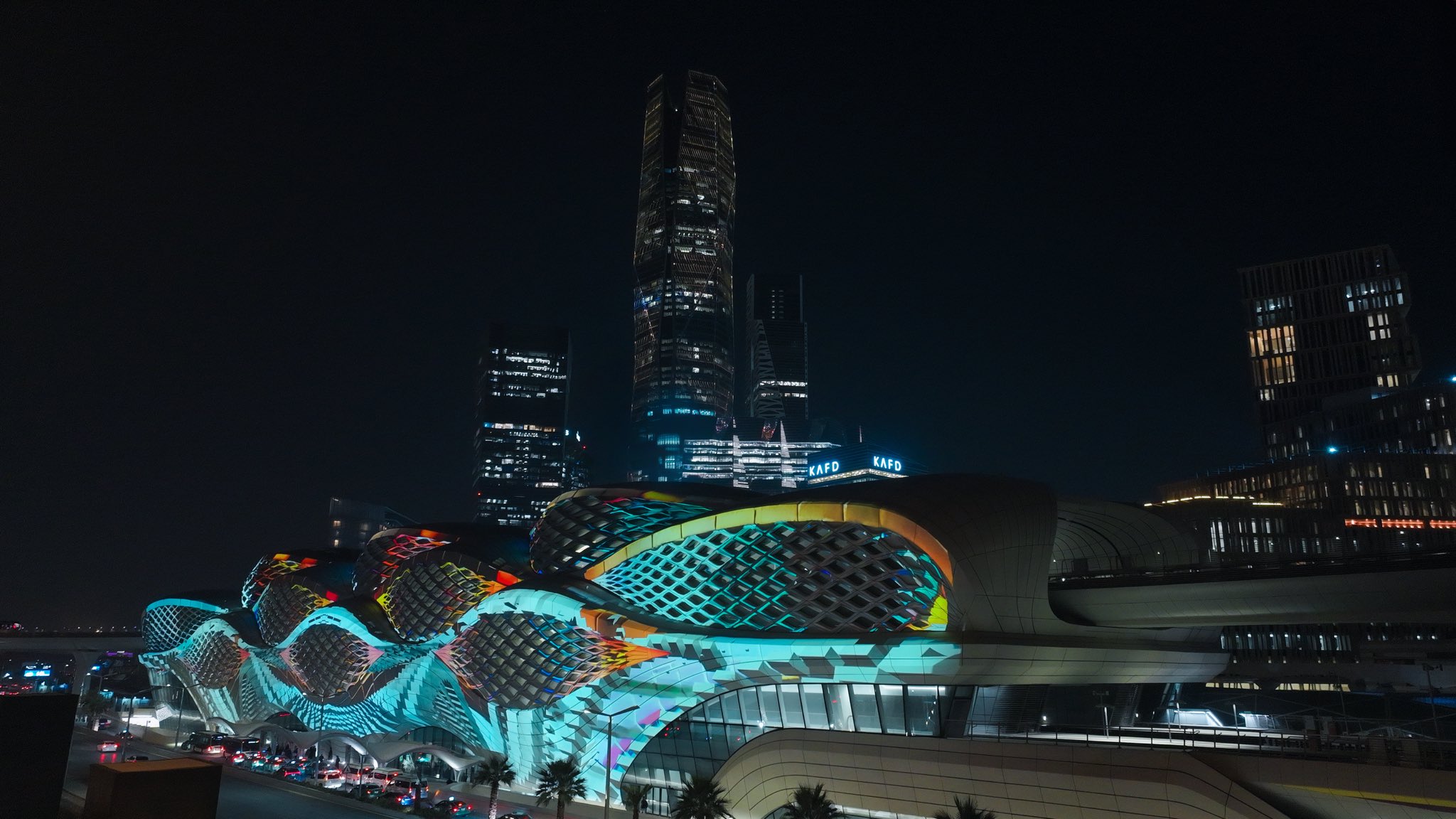 Noor Riyadh Festival Lights Up Metro Stations with Innovative Art