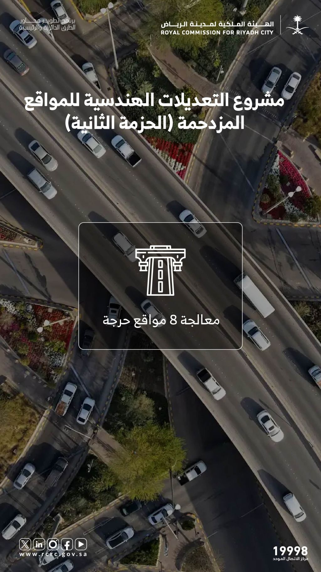 مشروع التعديلات الهندسية للمواقع المزدحمة "الحزمة الثانية"‏