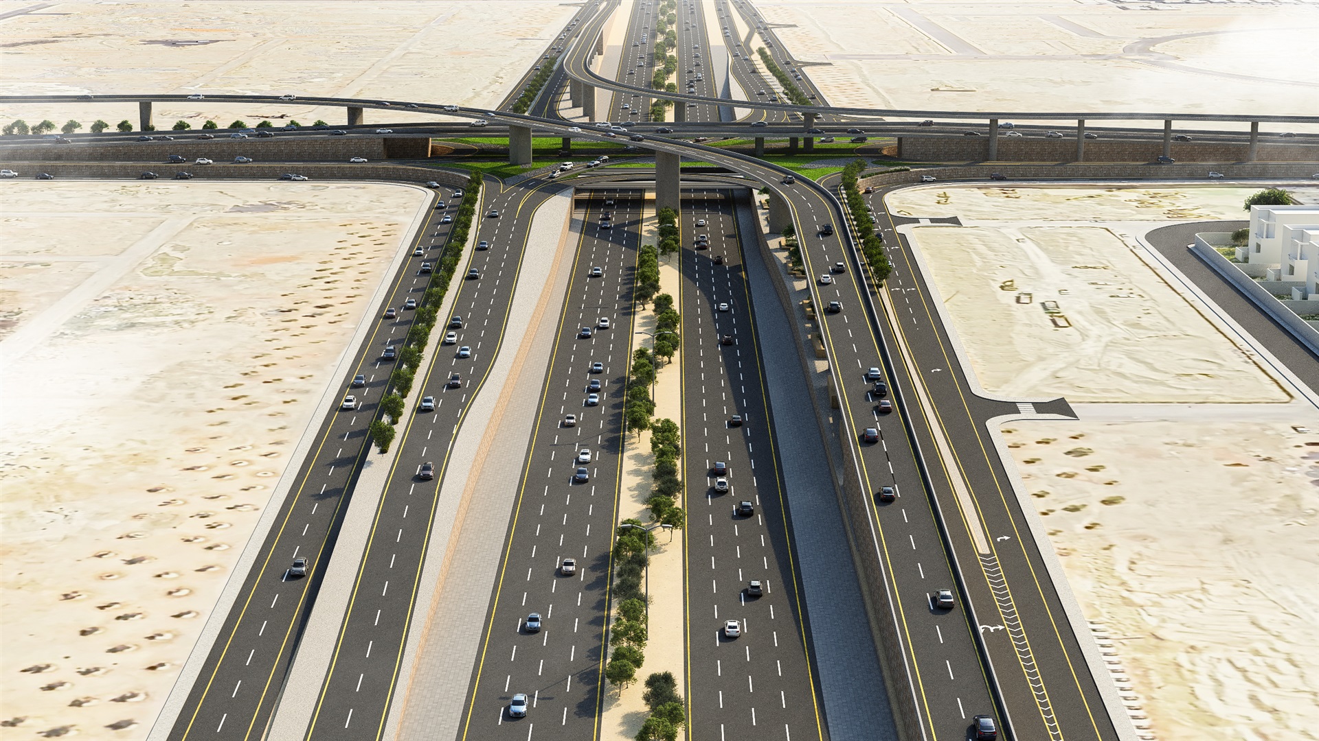 مشروع تنفيذ جسر تقاطع طريق الملك سلمان