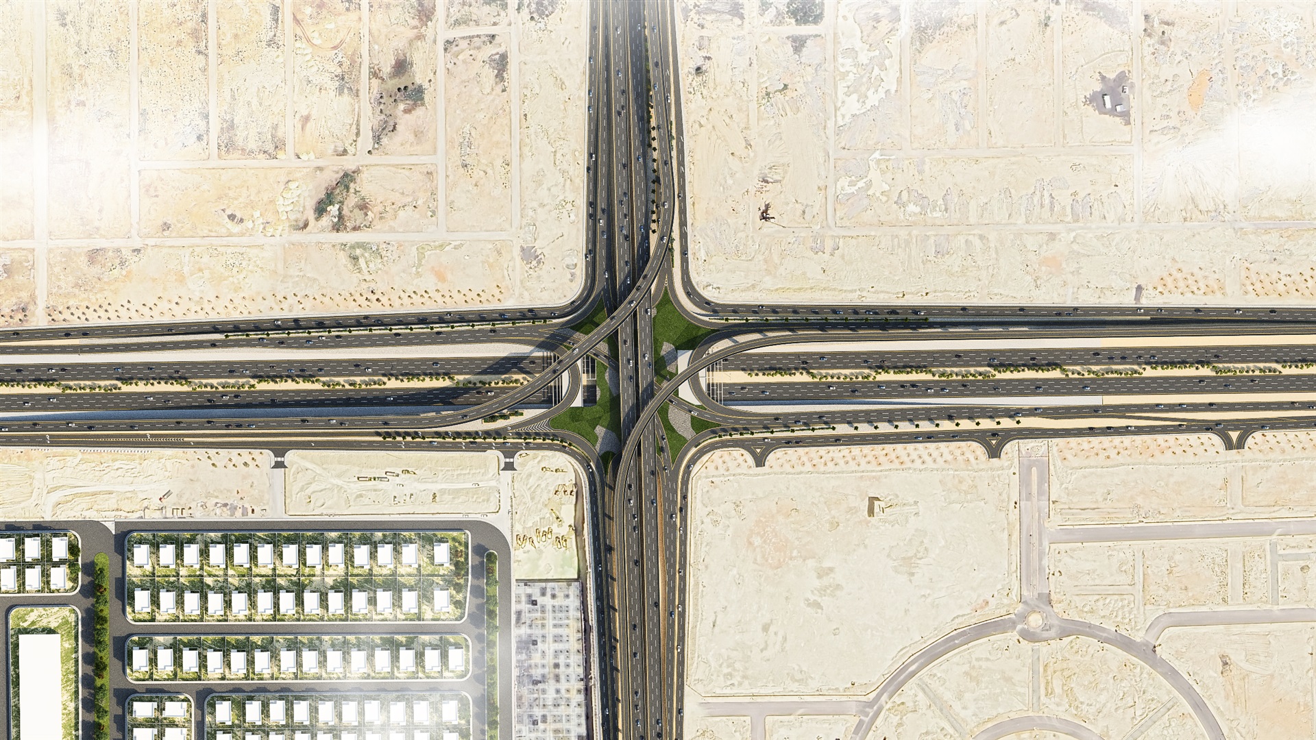 مشروع تنفيذ جسر تقاطع طريق الملك سلمان