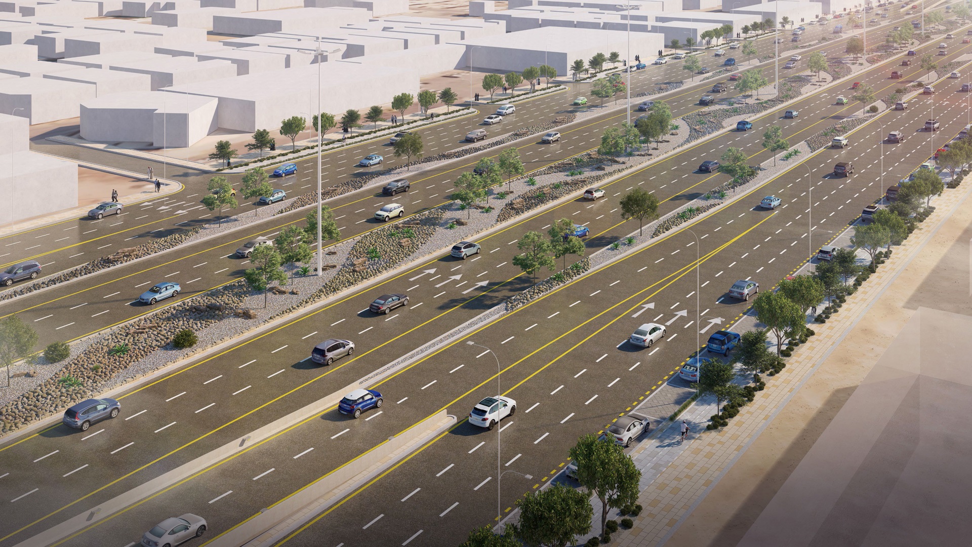 مشروع تطوير طريق ديراب