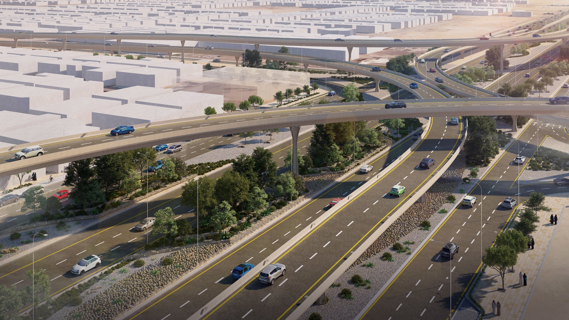 مشروع تطوير طريق ديراب