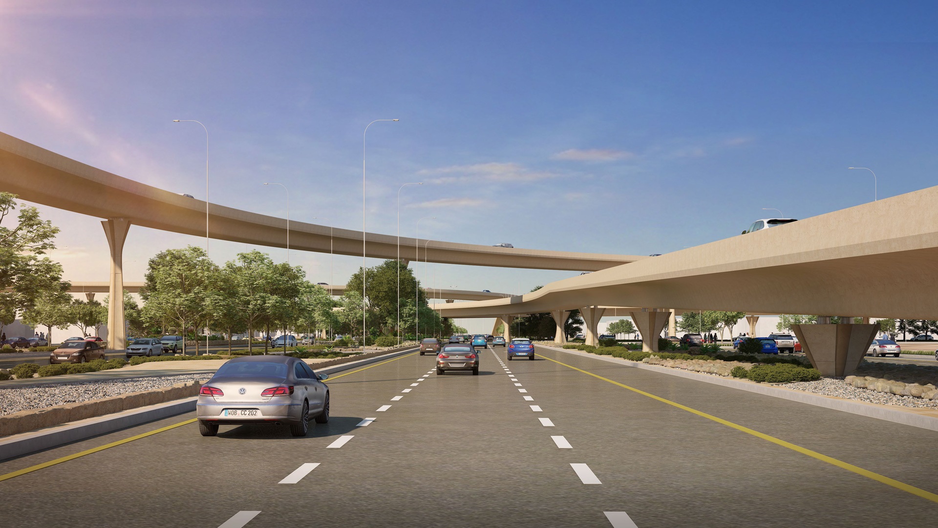 مشروع تطوير طريق ديراب