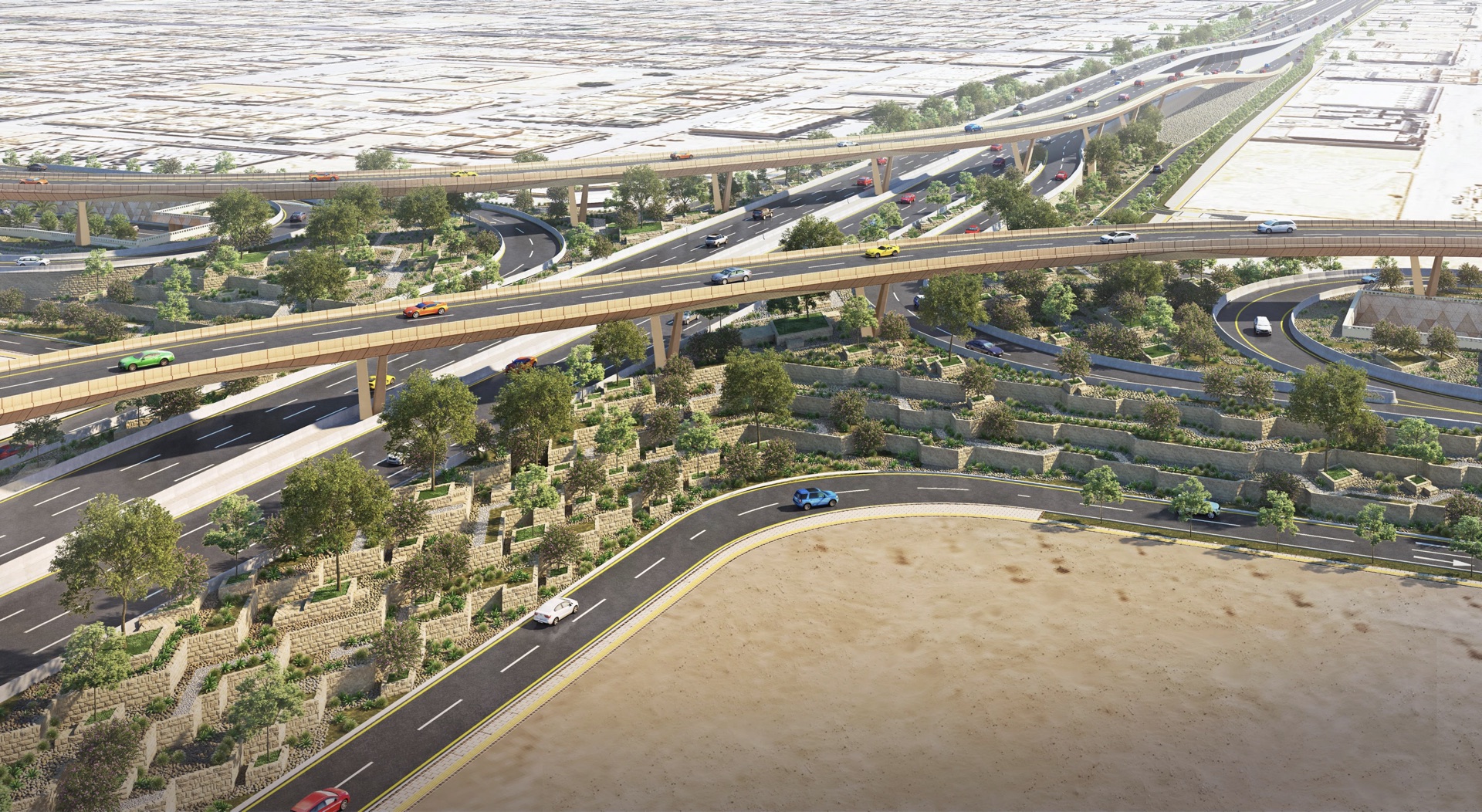 مشروع تطوير طريق الملك عبدالعزيز