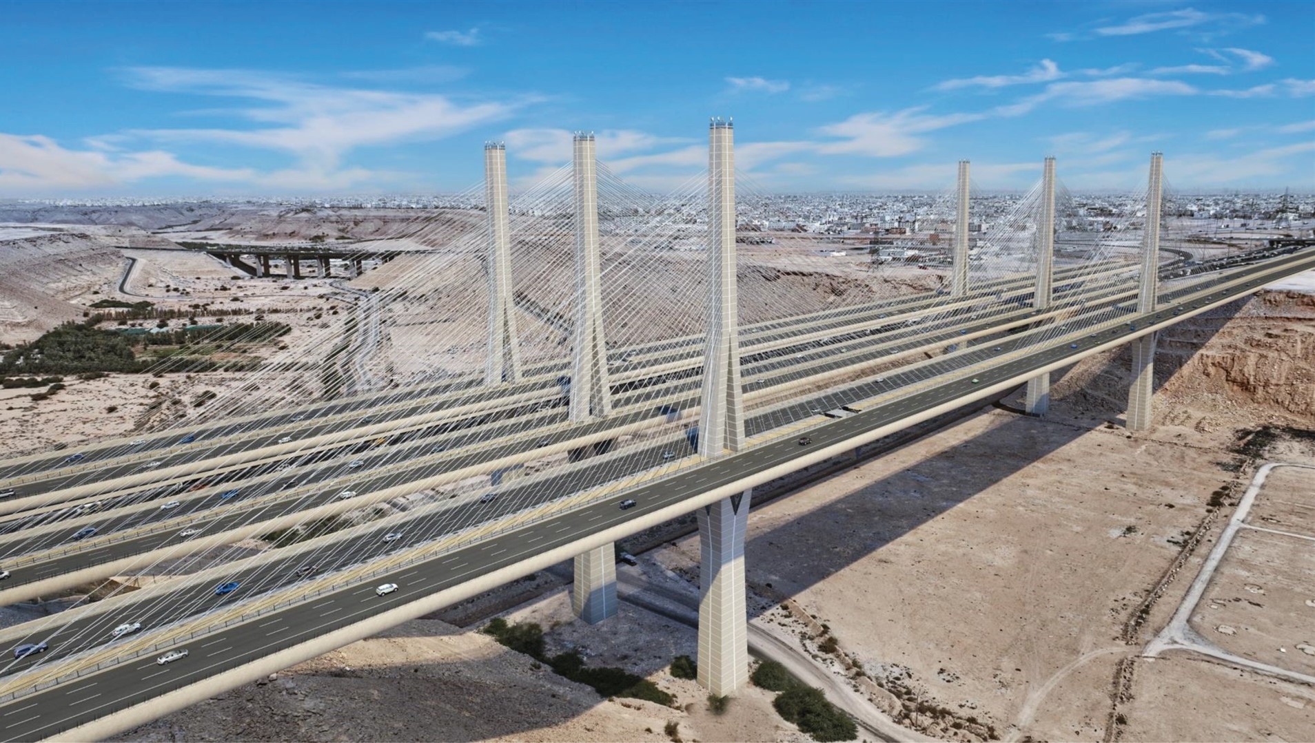 الجسران والتقاطع