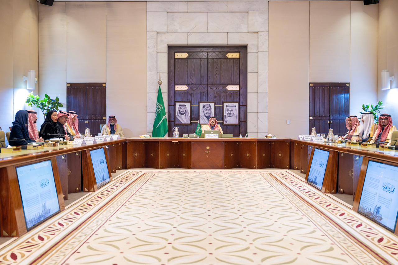 HRH Governor of Riyadh Briefed on Emirate of Riyadh Province and RCRC Program to Celebrate Founding Day 