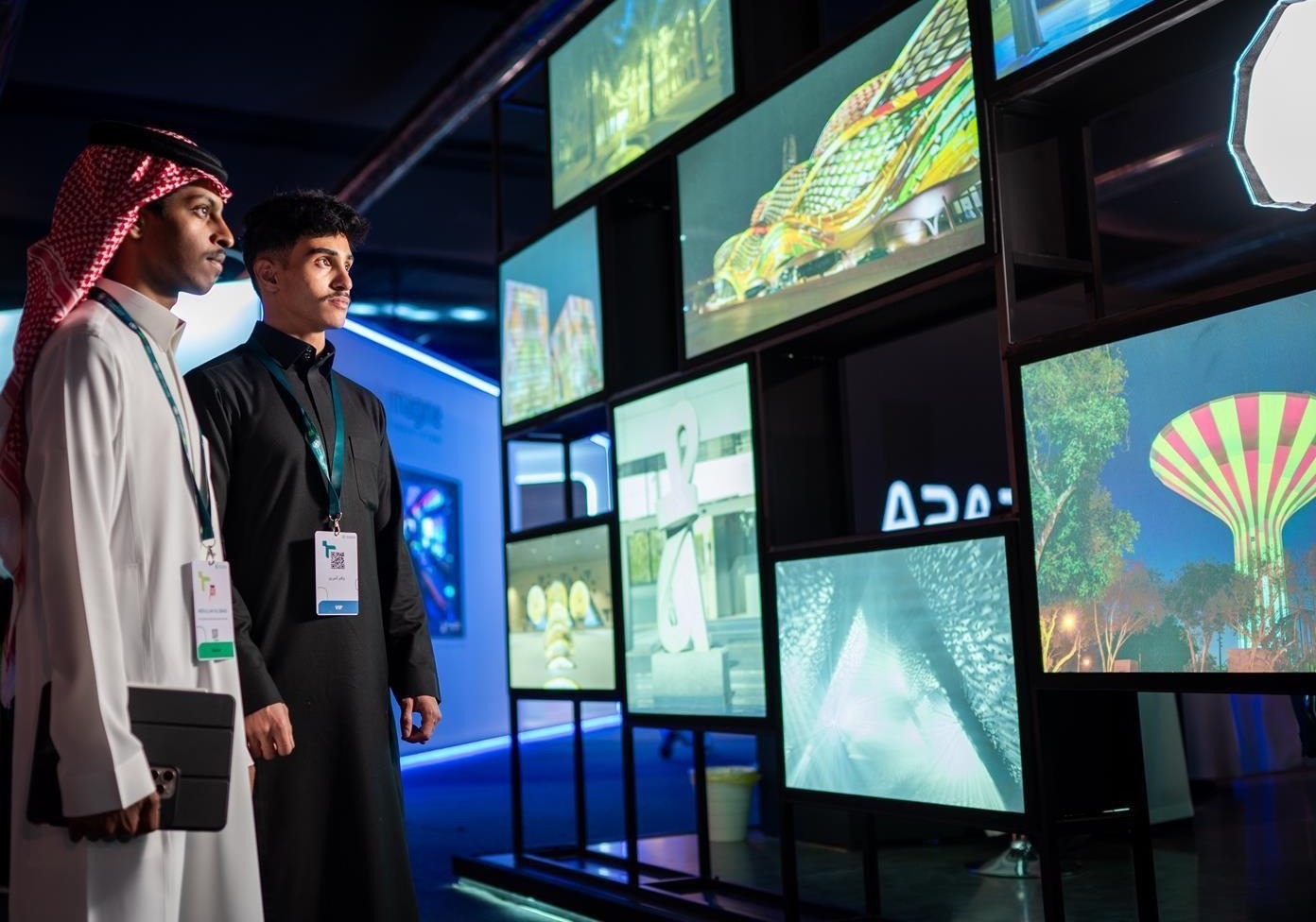 الهيئة الملكية لمدينة الرياض تبرز مبادرة الحي الإبداعي بمعرض مستقبل الإعلام