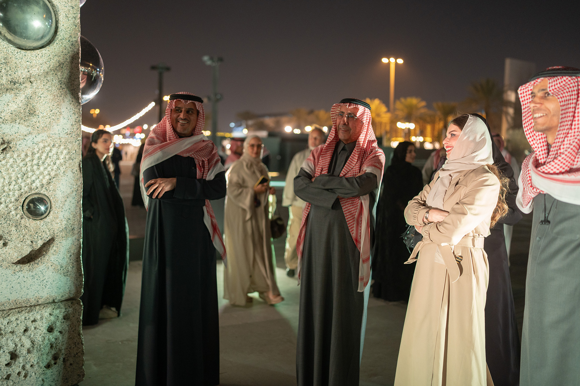 RCRC CEO Visited the 7th Tuwaiq Sculpture Symposium