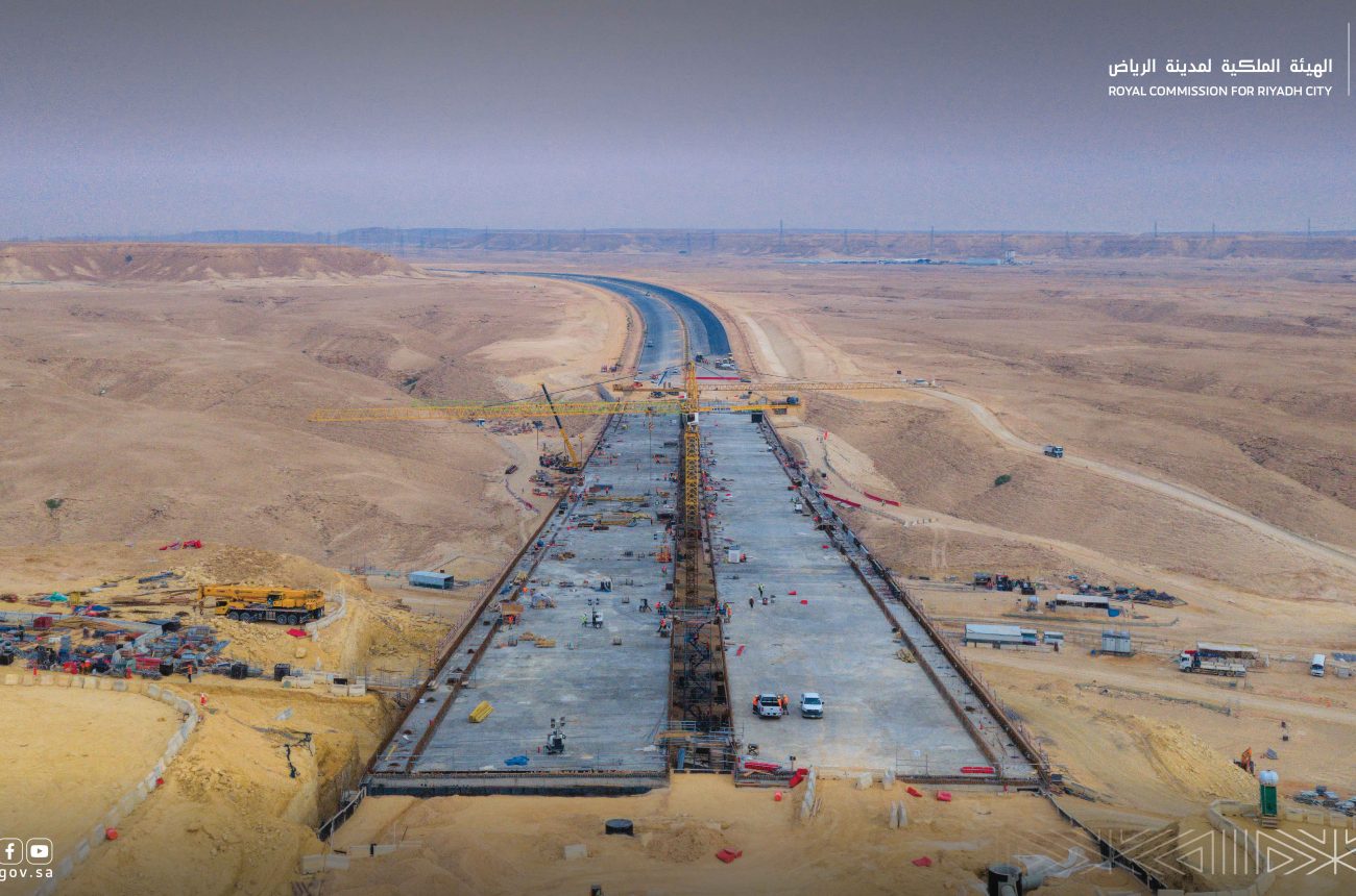 RCRC Achieves 65% Completion on Taif Road Extension Project