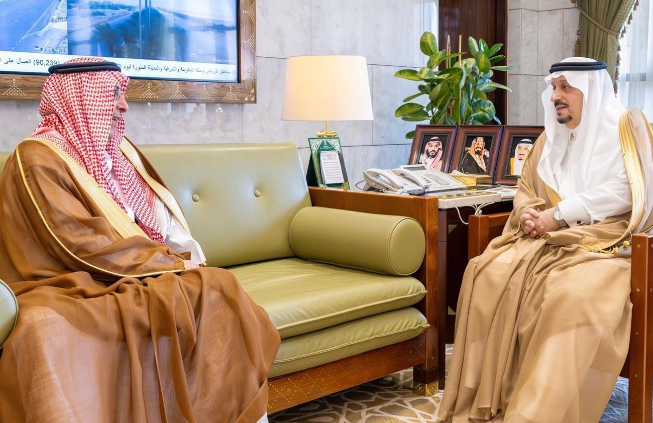 HRH Governor of Riyadh Receives H.E. CEO of the Royal Commission for Riyadh City