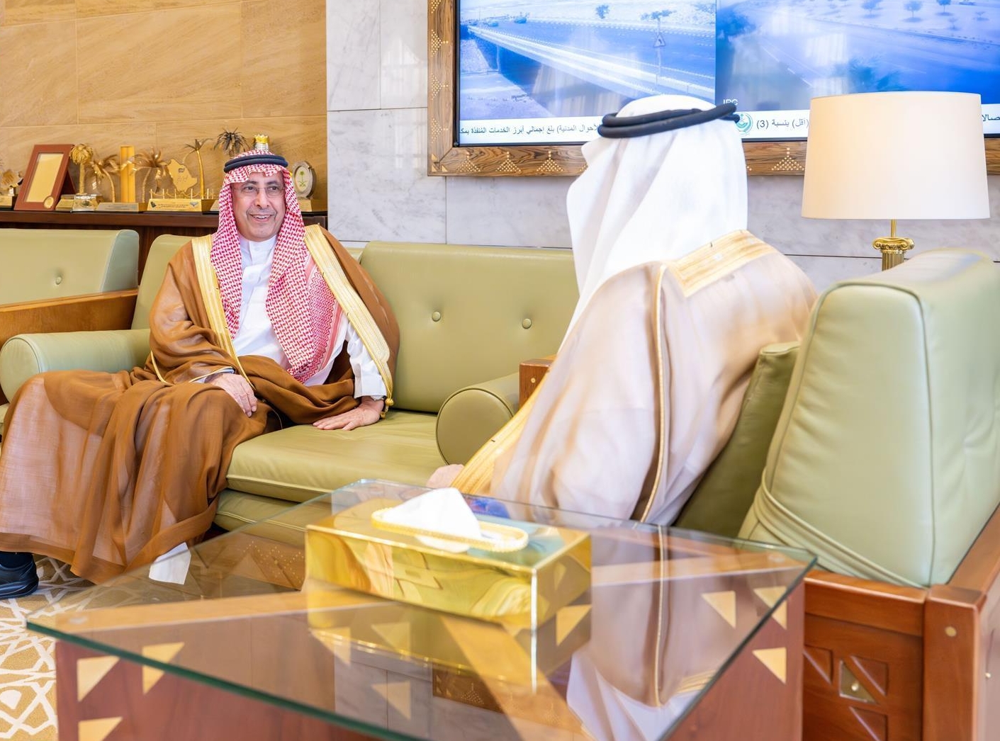 HRH Governor of Riyadh Receives H.E. CEO of the Royal Commission for Riyadh City